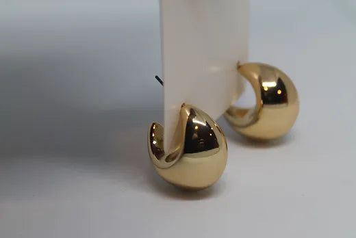 Large "C" Bold Earrings