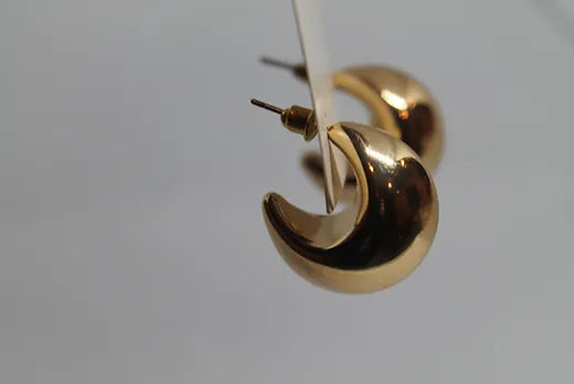 Large "C" Bold Earrings