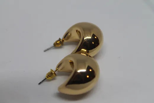Large "C" Bold Earrings