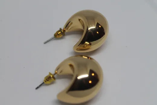 Large "C" Bold Earrings