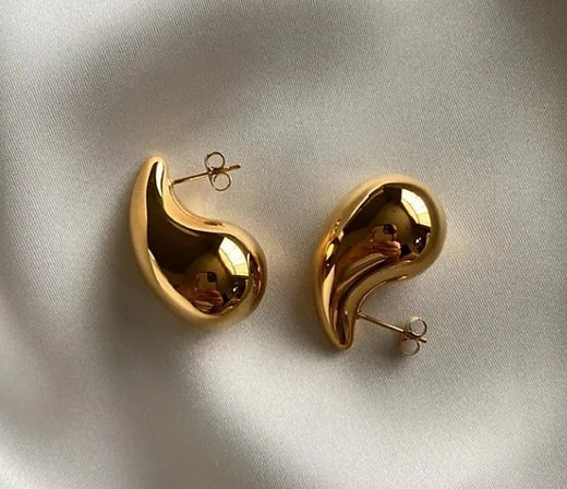 Large Raindrop Earrings