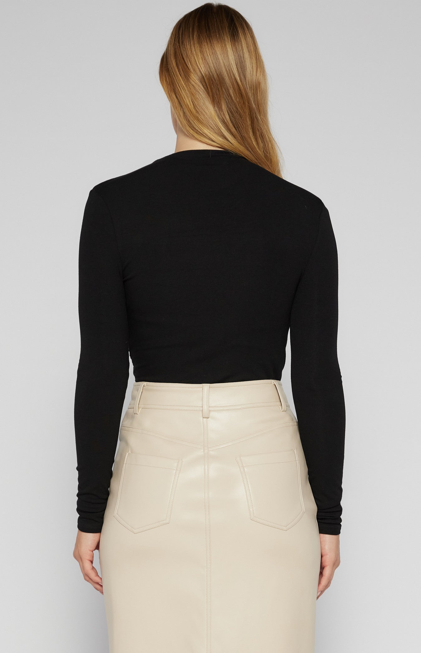 Ruched Long Sleeve