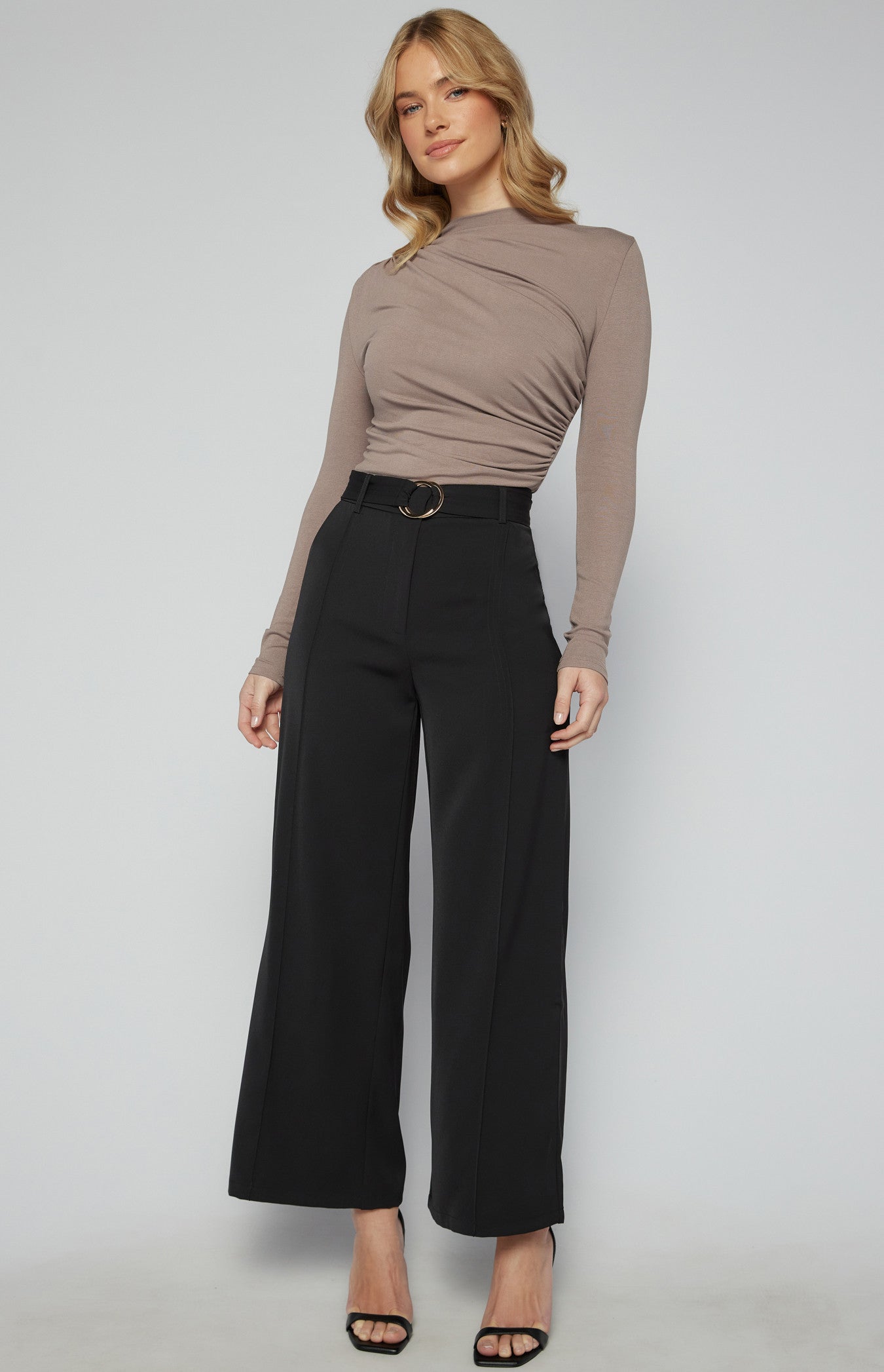 Ruched Long Sleeve