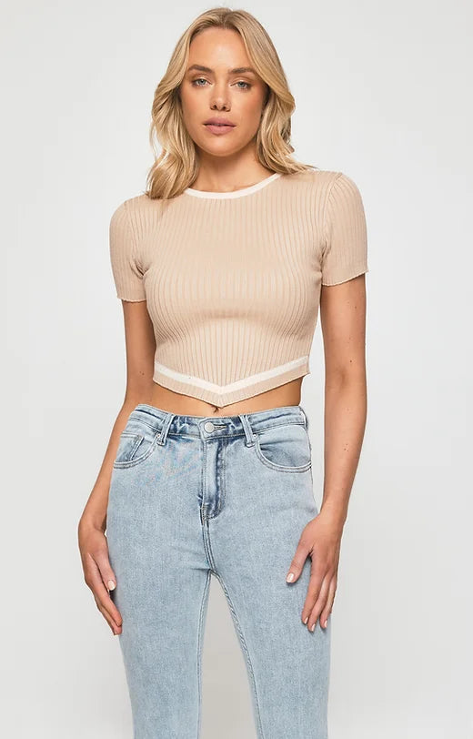 V Crop Top