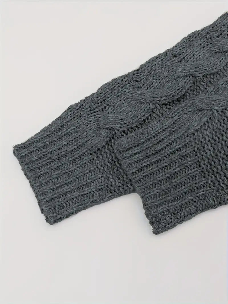 High Neck Knit Jumper