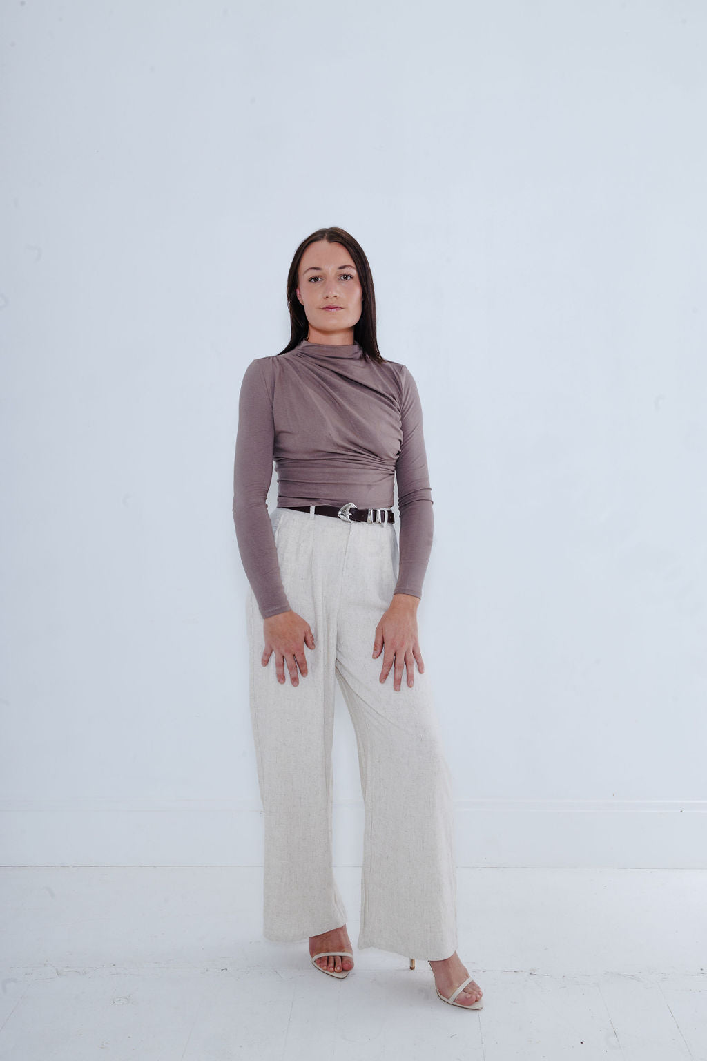 Ruched Long Sleeve