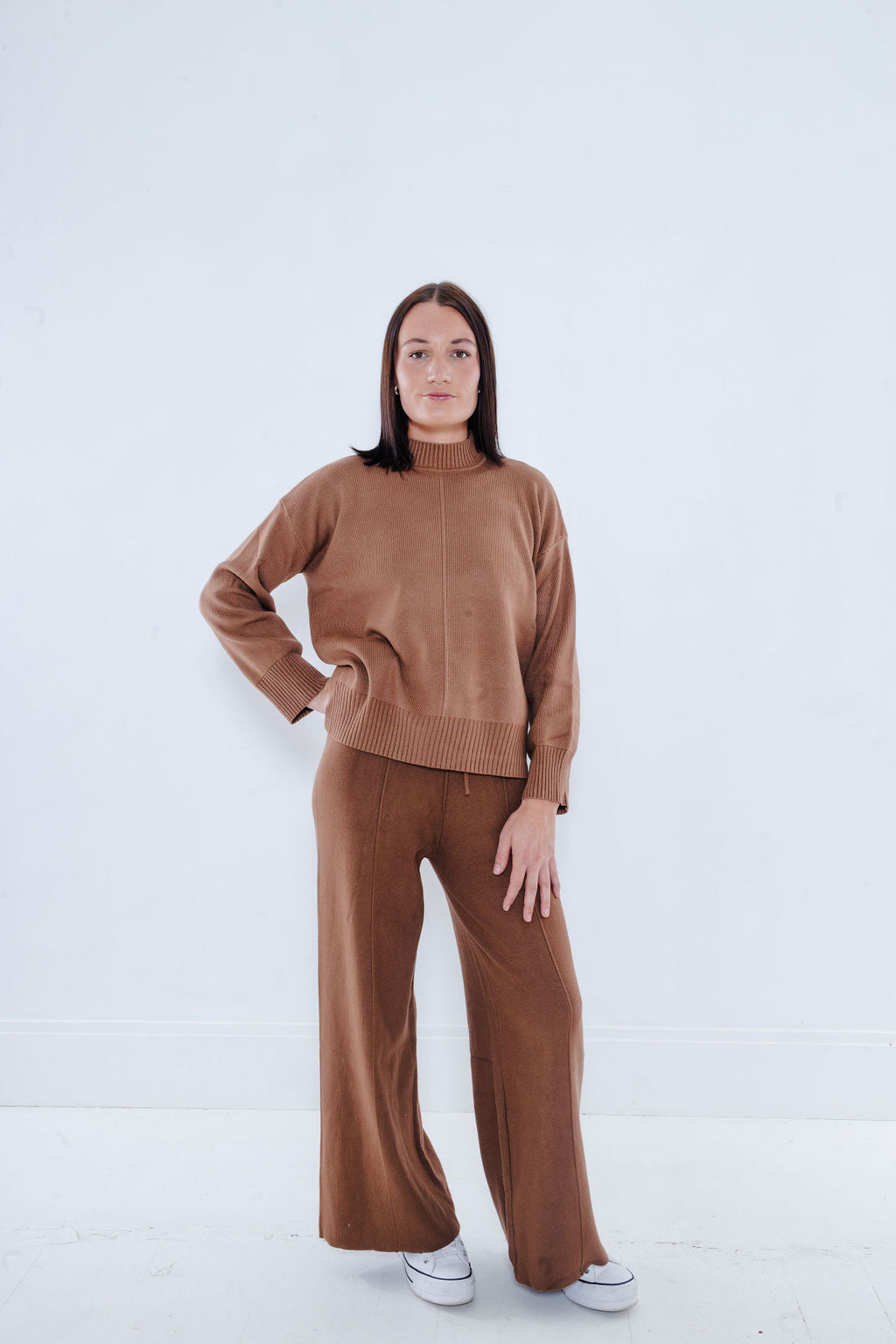 Front Seam Knit Set