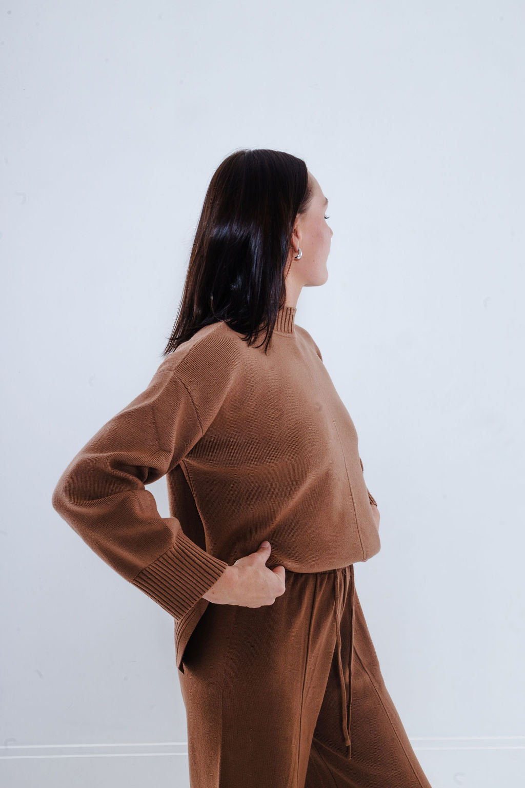 Front Seam Knit Set